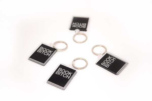 Book Bitch Keyrings